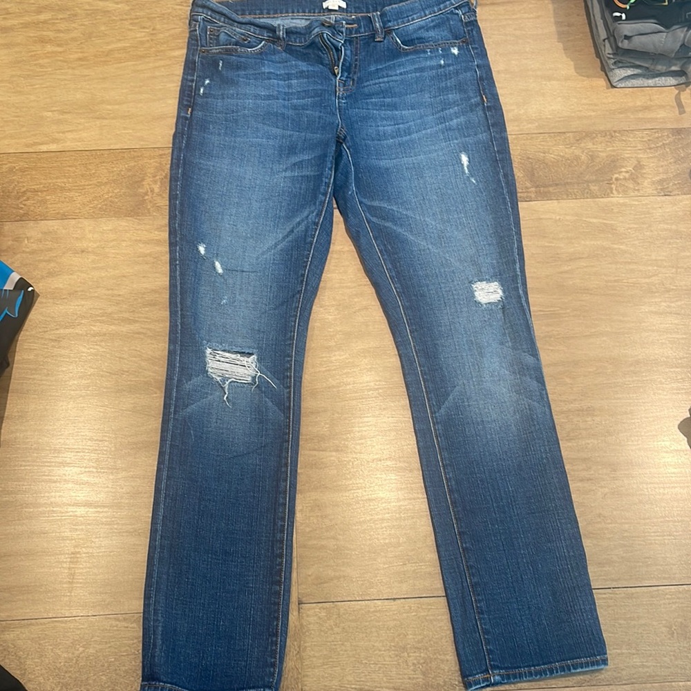 J crew stretch jeans, size 28